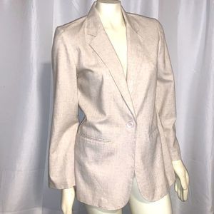 Oversized linen blazer size 8